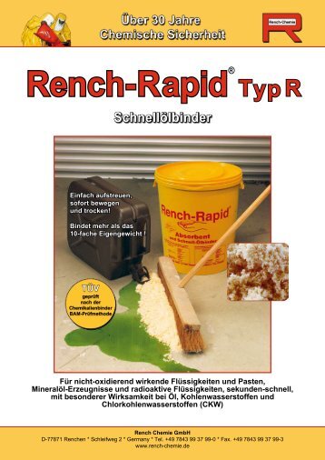 PDF-Download Rench-Rapid Typ R - Rench Chemie GmbH