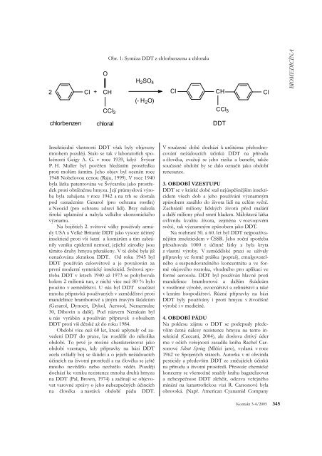 DDT: Eventful history of a poison - Jihočeská univerzita