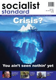 1 Socialist Standard July 2011 - World Socialist Movement