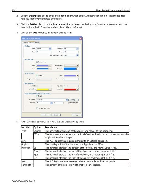 Silver Series Installation and Operation Manual, Rev B ... - Watlow