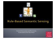 Rule-Based Semantic Sensing - Defeasible Logic