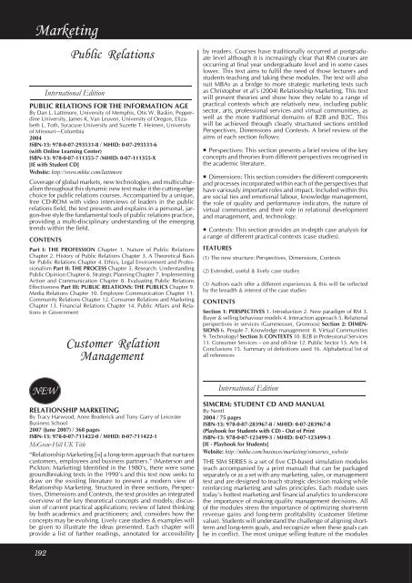 Business Communication - McGraw-Hill Books