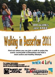 Find out where you can join a walk - Bassetlaw District Council