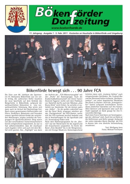 Bökenförder Dorfzeitung - in Bökenförde