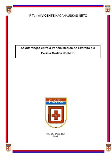 1Âº Ten Al VICENTE KACANAUSKAS NETO - Escola de SaÃºde do ...