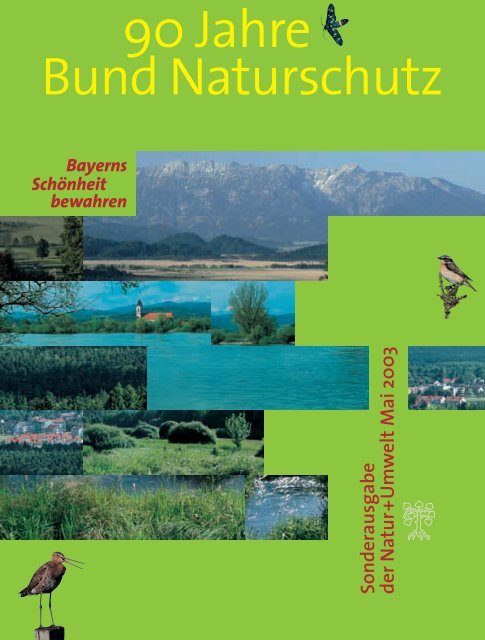 90 Jahre Bund Naturschutz - Bund Naturschutz in Bayern eV