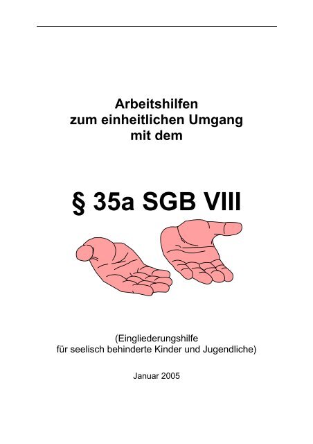 Arbeitshilfen zum einheitlichen Umgang mit dem § 35a SGB VIII