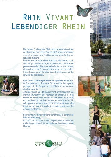 Description de l'association Rhin vivant / Lebendiger Rhein