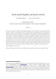 Stock market liquidity and buyout activity