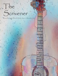Submit to The Scrivener! - University Liggett School