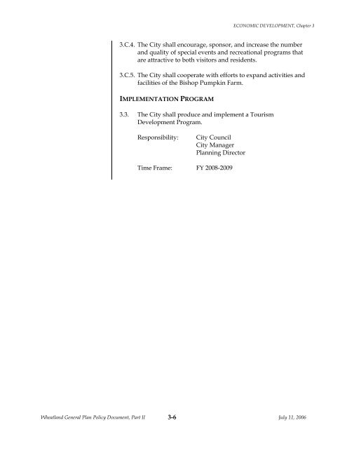 General Plan Policy Document (Adopted 7-11 ... - City of Wheatland