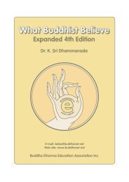 What Buddhists Believe Expanded 4th edition