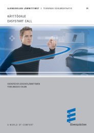 Easystart Call kÃ¤yttÃ¶ohje.pdf - Wihuri Autola