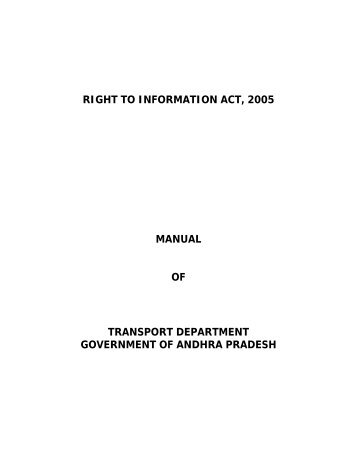 Download - Eenadu Mundadugu: Right to Information