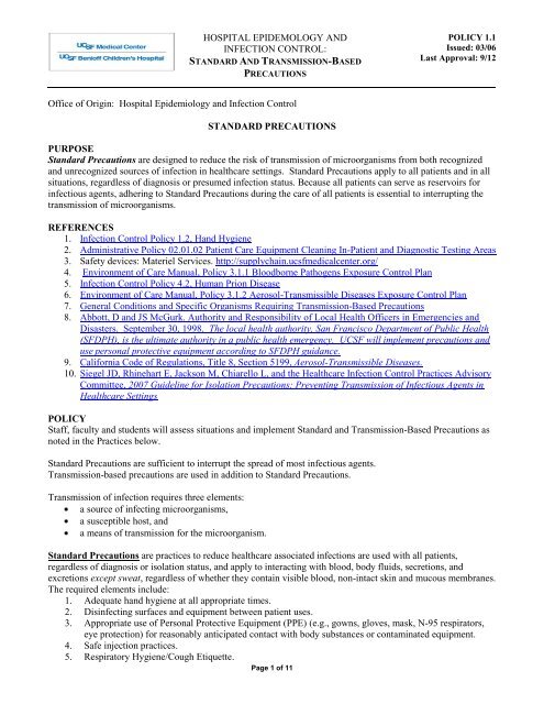 What are Transmission Based Precautions : Essential Guidelines to Protect Against Infections
