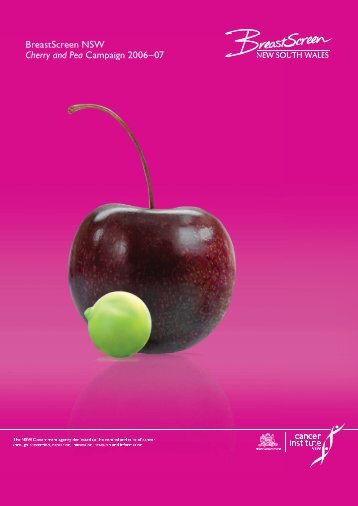 BreastScreen NSW Cherry and Pea Campaign 2006–07