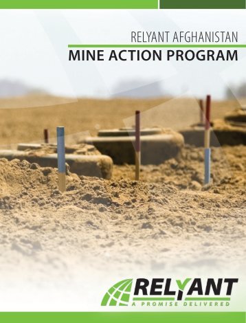 RELYANT AFGHANISTAN MINE ACTION PROGRAM