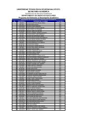 Programa de Estimulos al DesempeÃ±o Academico 2010-2 (TSU).