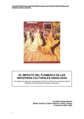 el impacto del flamenco en las industrias culturales andaluzas