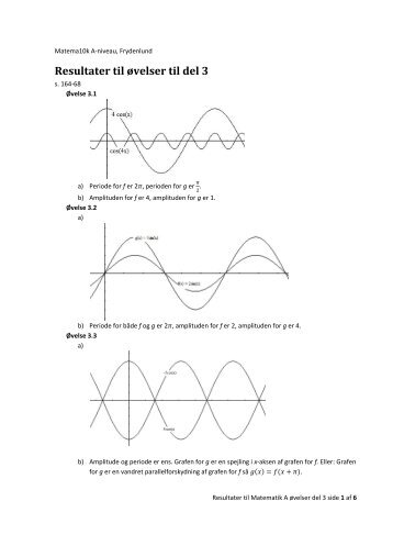Facit til Ã¸velserne i del 3 - Matema10k.dk