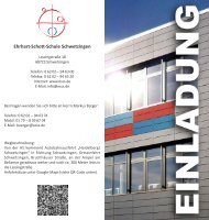 Flyer - Ehrhart-Schott-Schule Schwetzingen