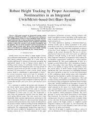 Robust Height Tracking by Proper Accounting of ... - Xsens