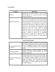 informe del libro blanco - Puerto LÃ¡zaro CÃ¡rdenas