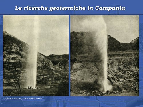 Campi Flegrei Deep Drilling Project - Unione Geotermica Italiana