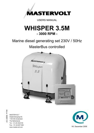 whisper 3.5m - 3000 rpm