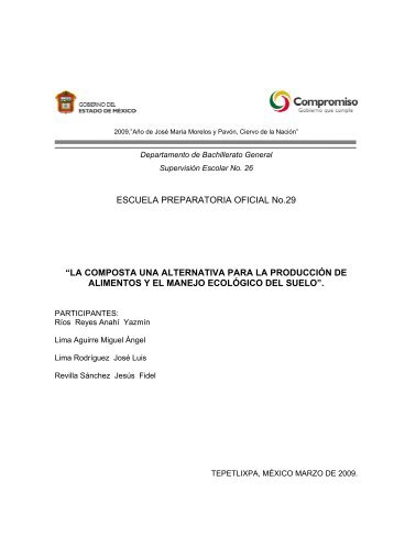 Producción de composta - Feriadelasciencias.unam.mx