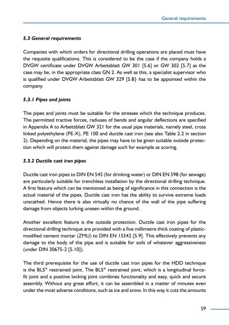 Buderus Manual on Trenchless Installation of Ductile Cast ... - Duktus