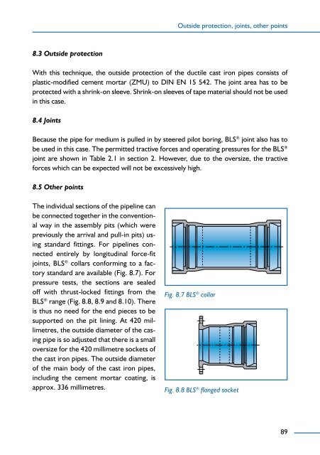 Buderus Manual on Trenchless Installation of Ductile Cast ... - Duktus