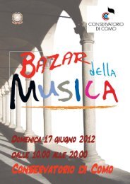 Bazar 2012 fascicolo AM_Layout 1.qxd - Conservatorio di Como