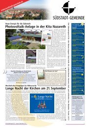 Photovoltaik-Anlage in der Kita Nazareth - Ev.-luth. Südstadt ...