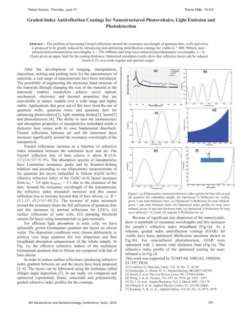 Photonic crystals in biology - NanoTR-VI