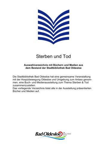 Sterben und Tod - Bad Oldesloe