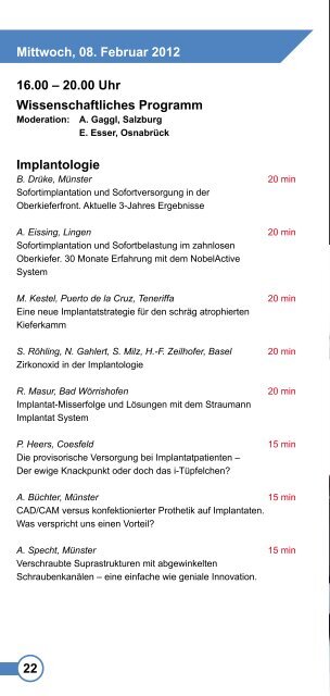 Internationales Symposium PrOGraMM - Stanton-kongress.de