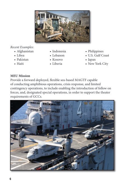 Amphibious Ready Group and Marine Expeditionary Unit Overview