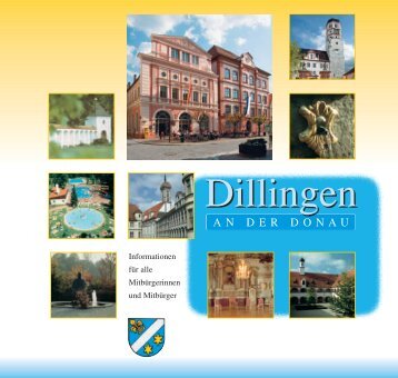 Was erledige ich wo? - Dillingen, die Stadt