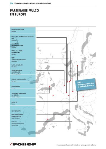 Chapitre 2: Paliers antifriction/technologie linÃ©aire - Roller Belgium