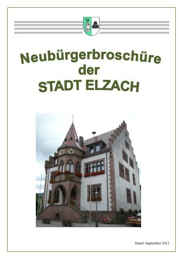 Stand - Stadt Elzach