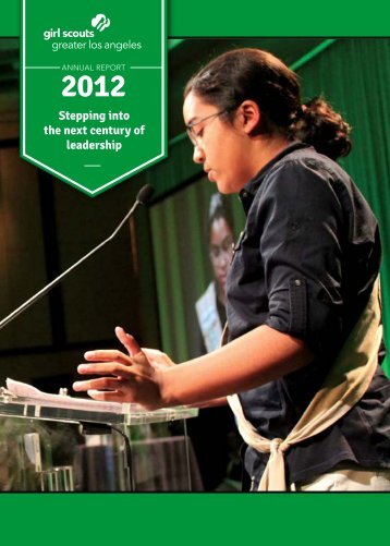 2012 Annual Report - Girl Scouts of Greater Los Angeles