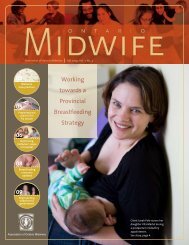 Fall 2009 - Association of Ontario Midwives