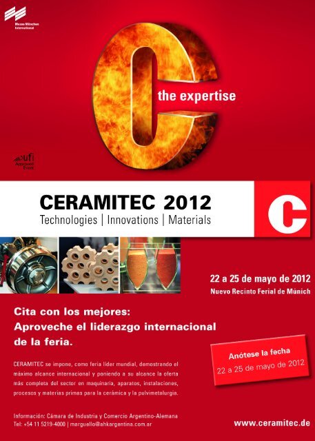 Congresos y Exposiciones - ceramica y cristal