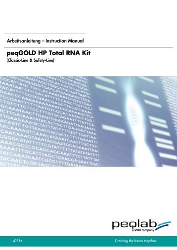 peqGOLD HP Total RNA Kit - Peqlab