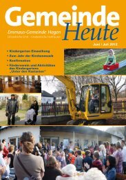 Emmaus-Gemeinde Hagen - Aktuelle Information