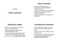 Oferta y demanda Oferta y demanda Disposición a pagar Excedente ...