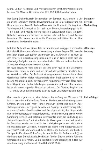 Evangelische Kirchengemeinde Botnang