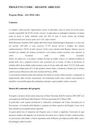 Cuore - progetto esecutivo e cronoprogramma (pdf ... - CCM Network