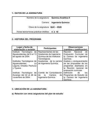Quimica-Analitica-II.pdf - Instituto TecnolÃ³gico de Aguascalientes